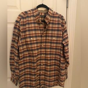 Orvis checked collared shirt